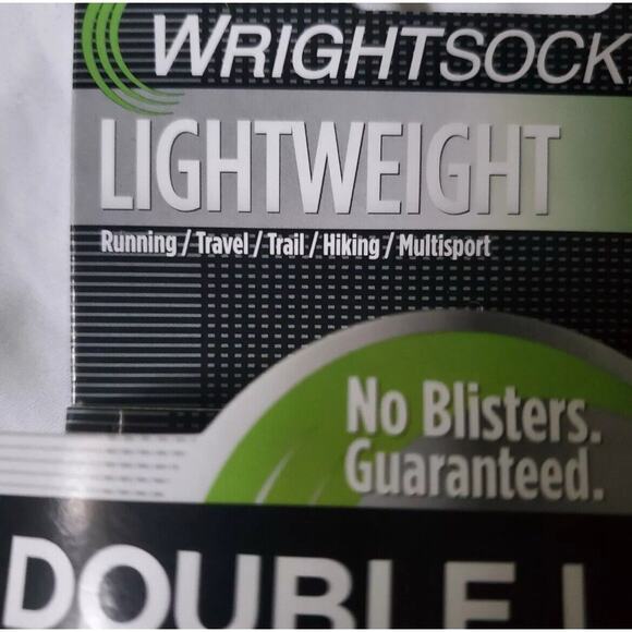 X2 Wrightsock Green Coolmesh II Low One Socks Mens Size S L62930 - Picture 3 of 4